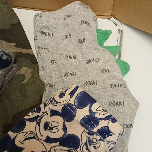 Child of Mine, Carter's, unbranded boys lot of sweatpants,  size 12M EUC - Picture 2 of 4